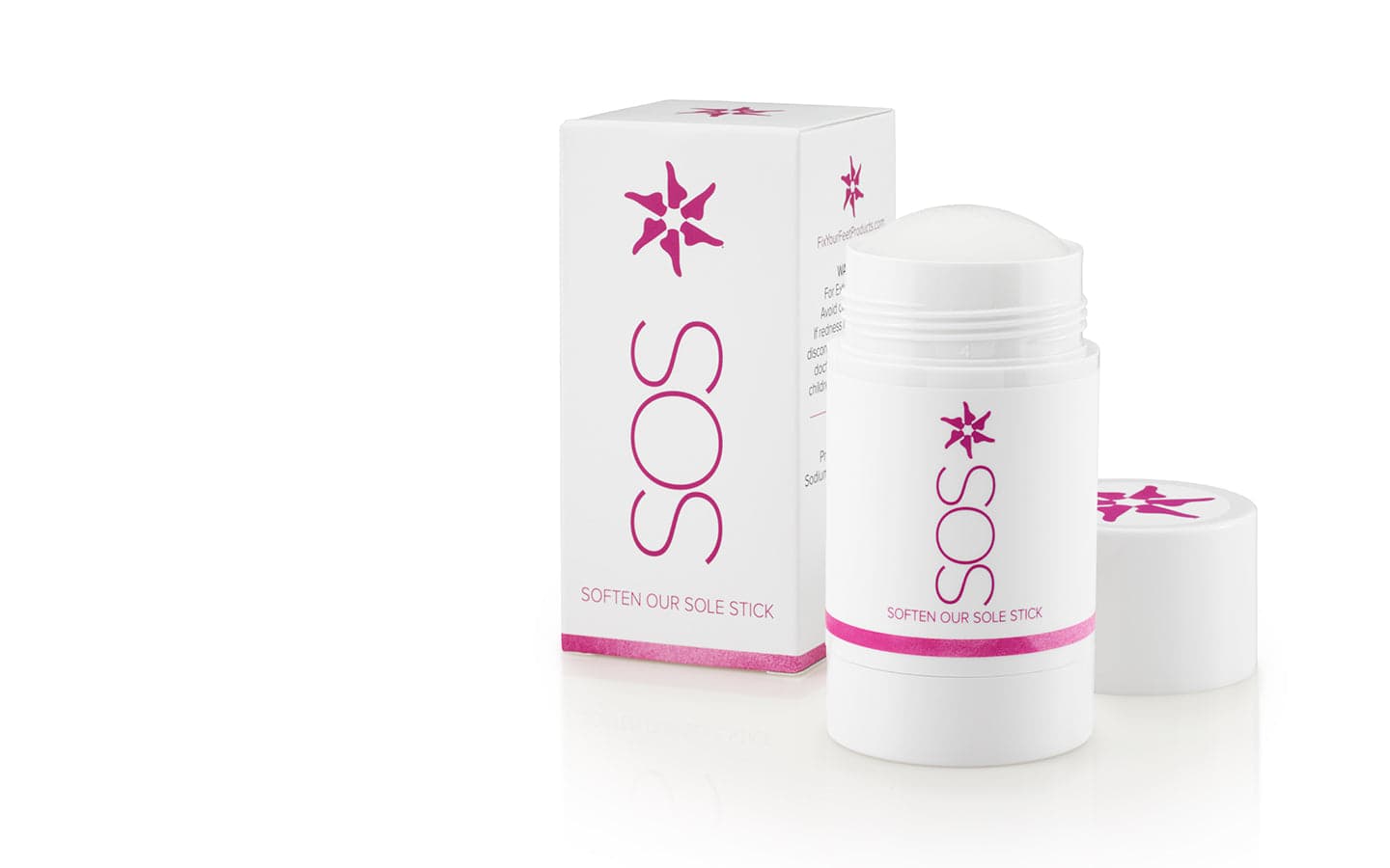 Soften Your Soles with the SOS stick from Fix Your Feet